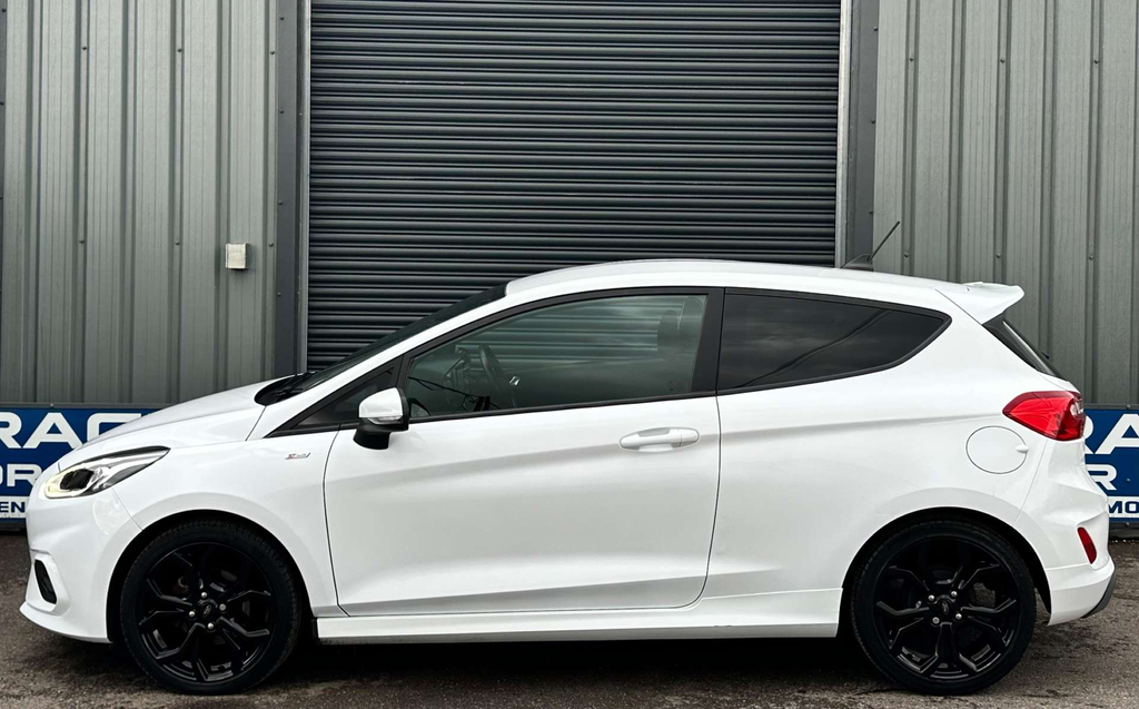 Ford Fiesta St-line Edition T Mhev White #5