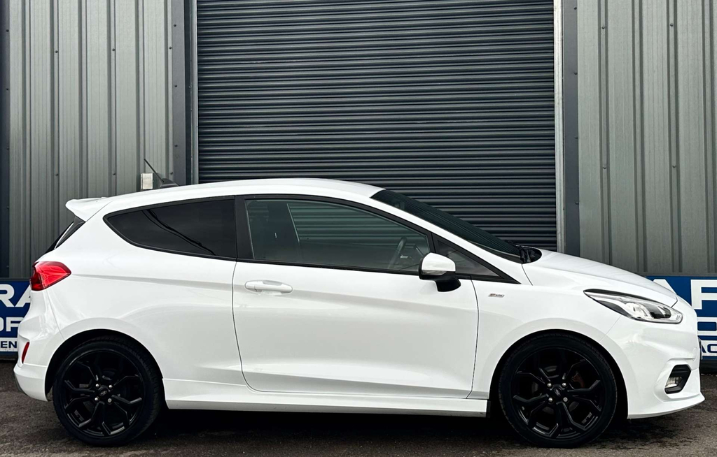 Ford Fiesta St-line Edition T Mhev White #4