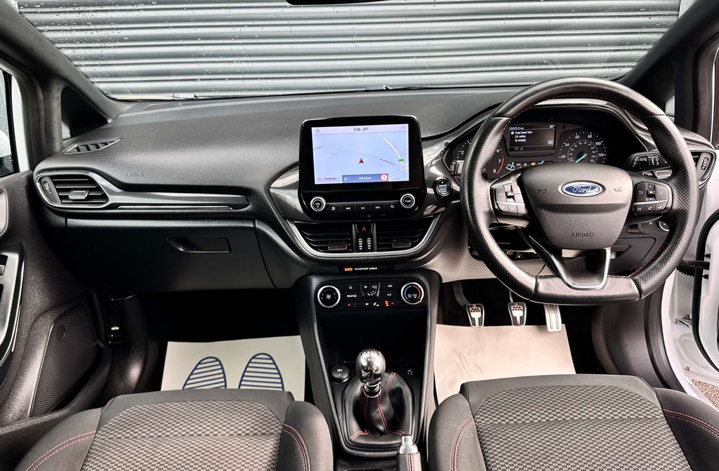 Ford Fiesta St-line Edition T Mhev White #3