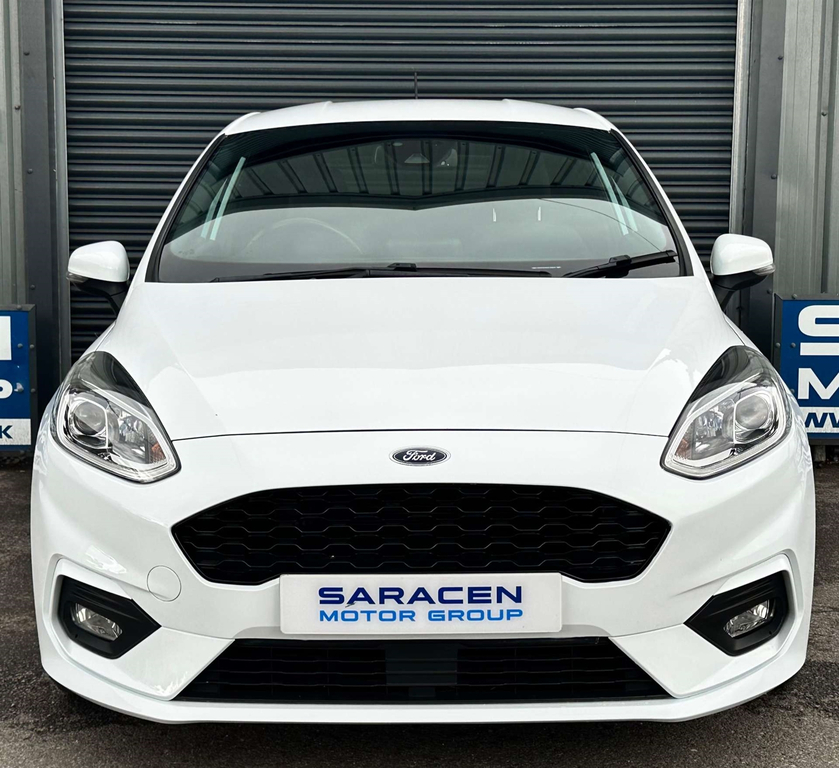 Ford Fiesta St-line Edition T Mhev White #2