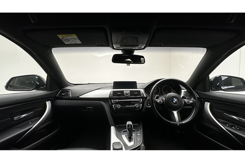 BMW 4 Series Gran Coupe 420D M Sport Black #2