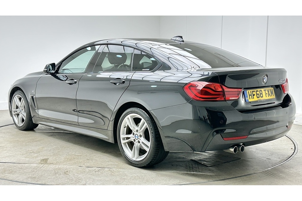 BMW 4 Series Gran Coupe 420D M Sport Black #5