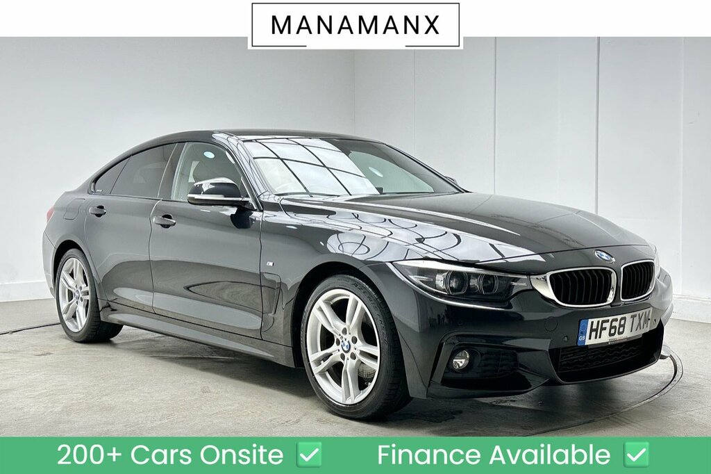 BMW 4 Series Gran Coupe 420D M Sport Black
