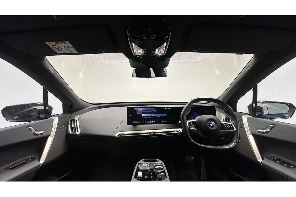 BMW iX 40 M Sport Blue #2
