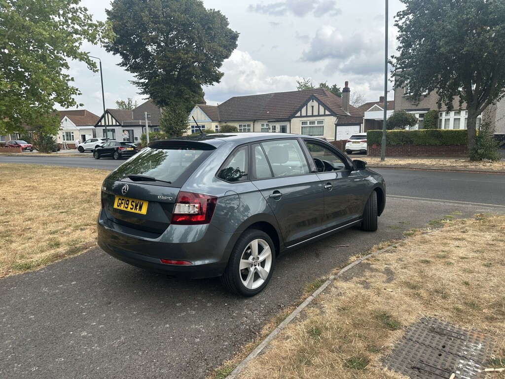 Skoda Rapid Spaceback Hatchback 1.0 Tsi Se Tech 201919 Grey #4