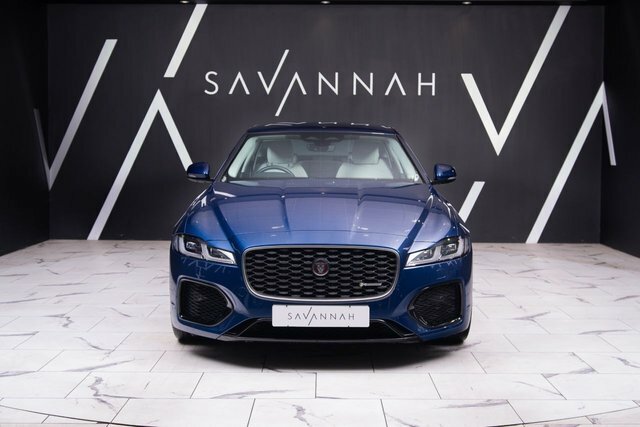 Jaguar XF 2022 2.0 P250i R-dynamic Se Saloon WN72UKR Blue #3