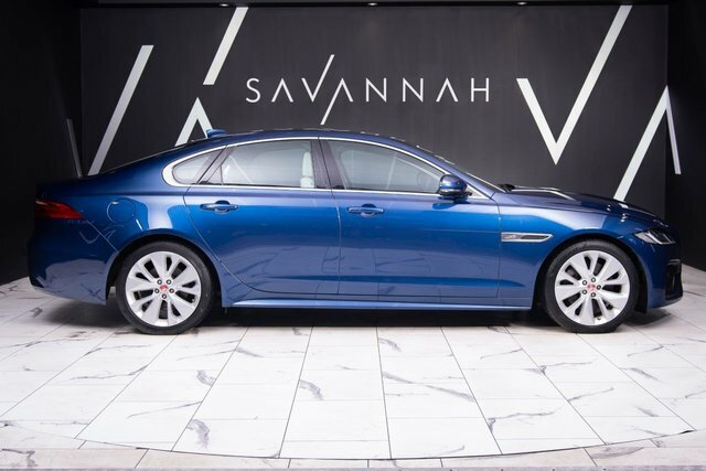 Jaguar XF 2022 2.0 P250i R-dynamic Se Saloon WN72UKR Blue #4