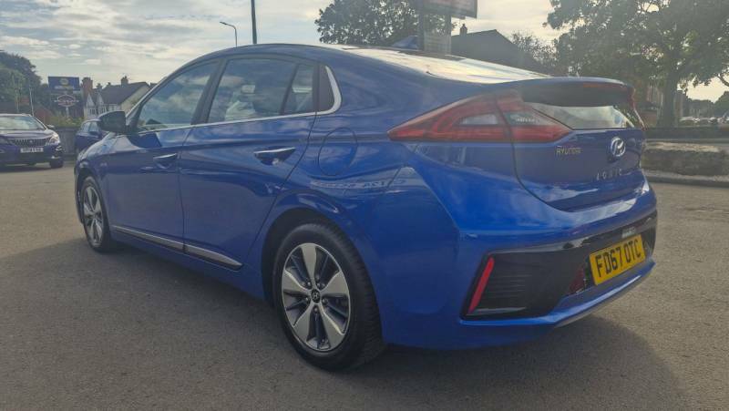 Hyundai Ioniq 1.6 Gdi Plug-in Hybrid Premium Se Dct - 2018 Blue #6