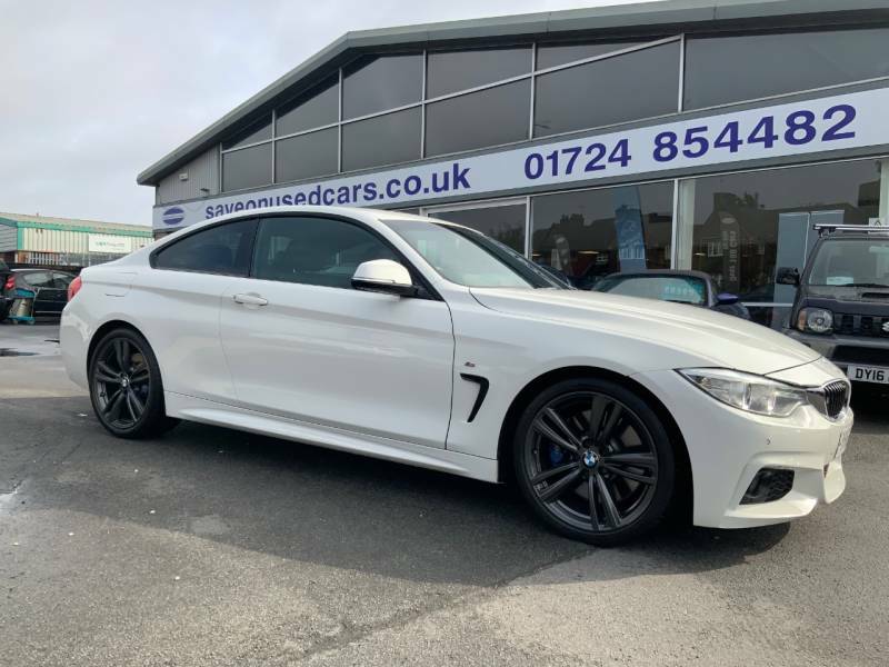 BMW 4 Series 430I M Sport Professional Media White