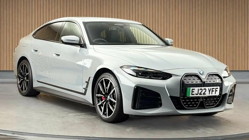 BMW i4 I4 Edrive40 M Sport Blue #1