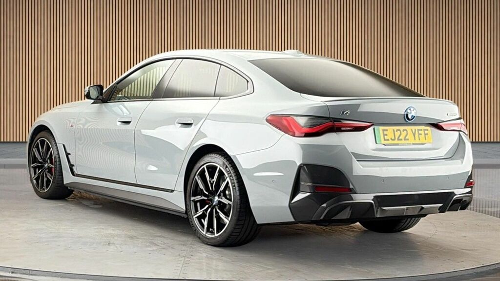 BMW i4 I4 Edrive40 M Sport Blue #2