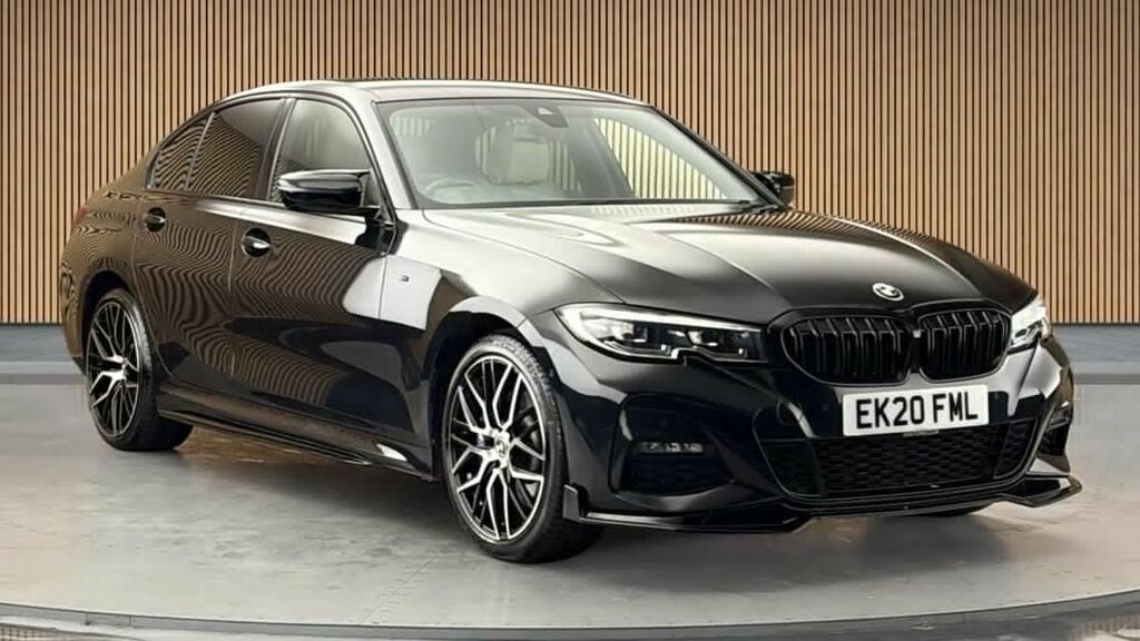 BMW 3 Series 330E M Sport Blue #1