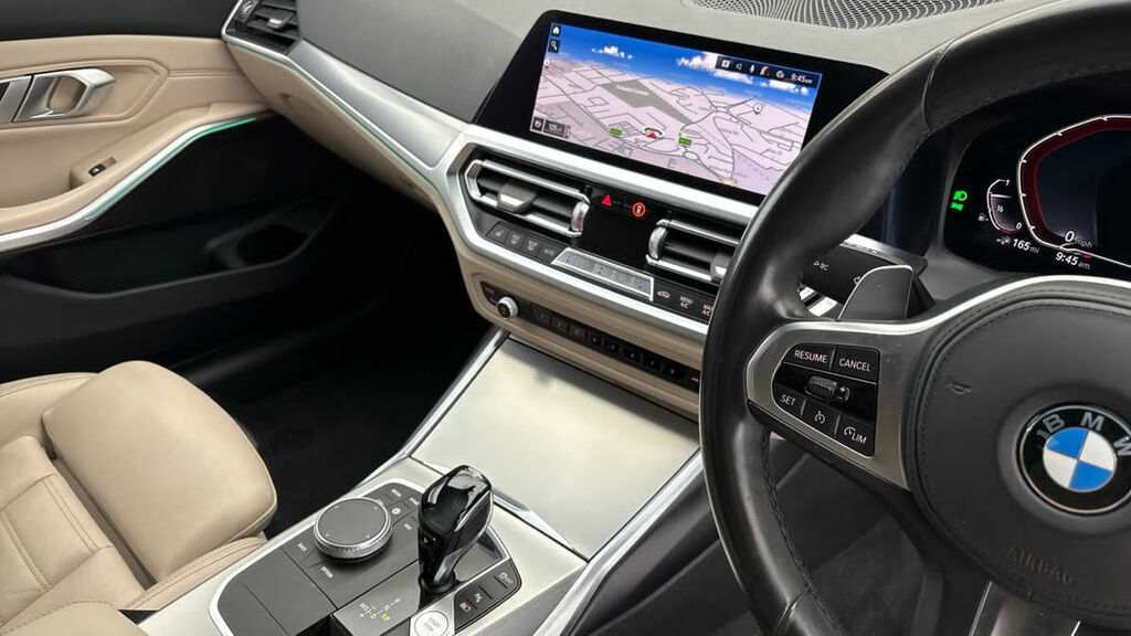 BMW 3 Series 330E M Sport Blue #17