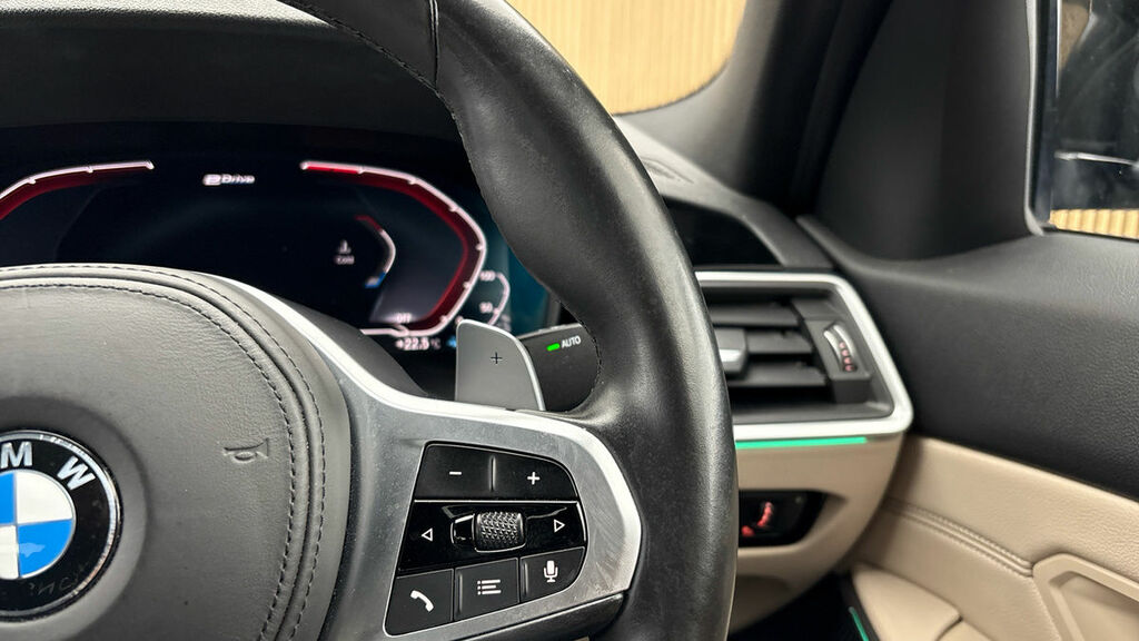 BMW 3 Series 330E M Sport Blue #13