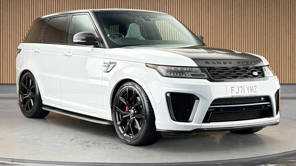 Land Rover Range Rover Sport 5.0 P575 V8 Svr Carbon Edition Suv White