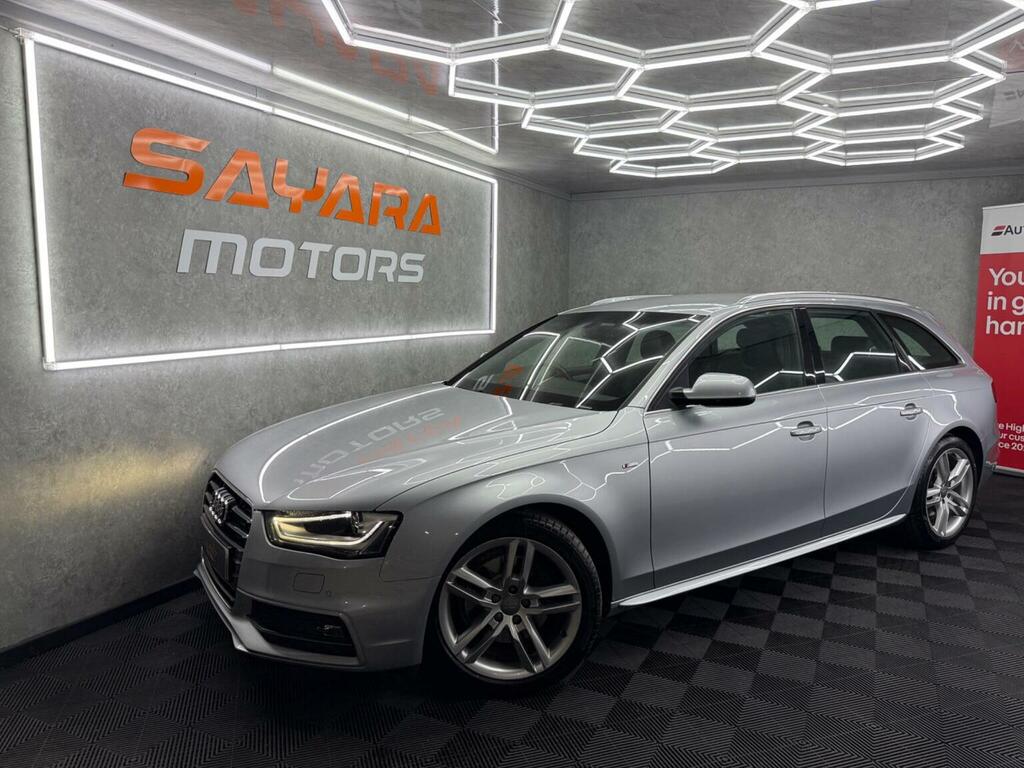 Audi A4 Avant Estate 2.0 Tdi S Line Multitronic Euro 5 Ss Silver
