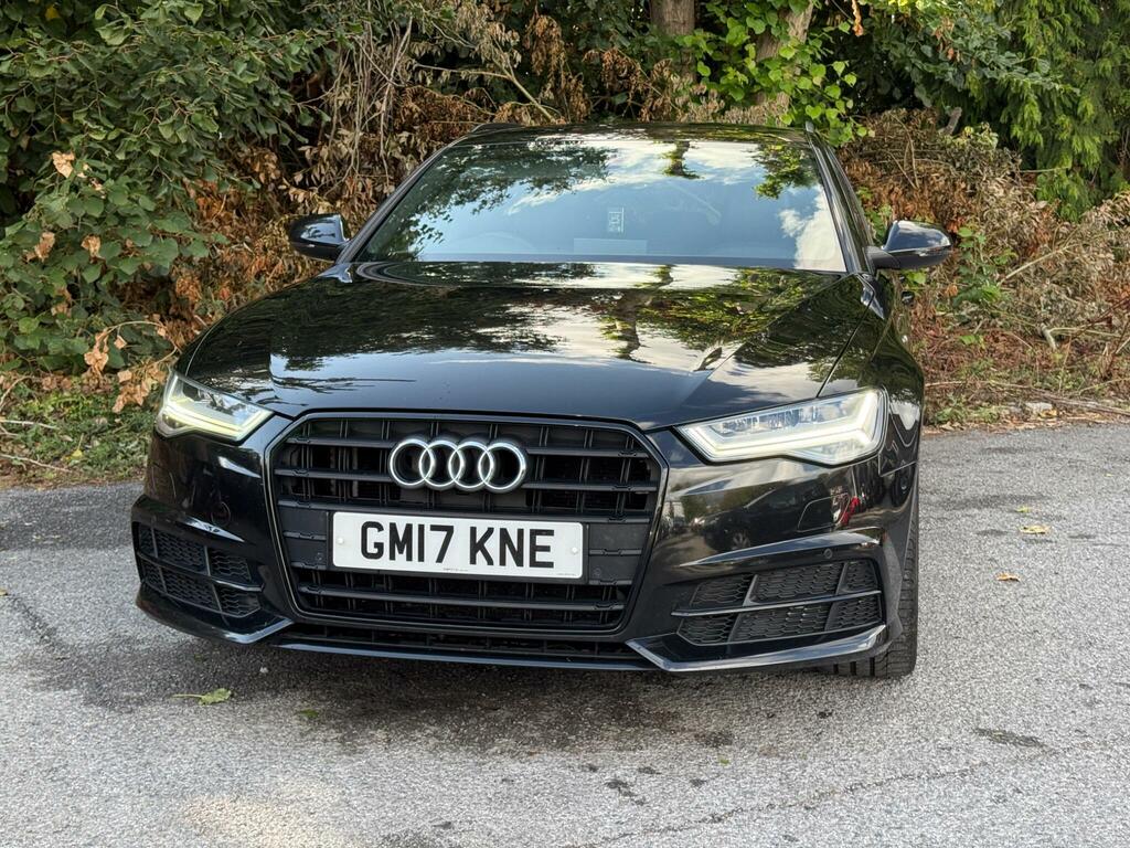 Audi A6 Avant Black Edition Black #6