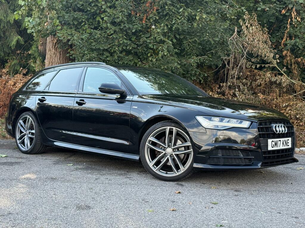 Audi A6 Avant Black Edition Black #4