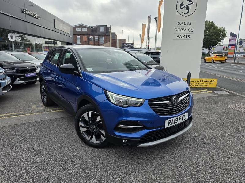 Vauxhall Grandland X 1.2 Turbo Sport Nav - 2019 19 Blue