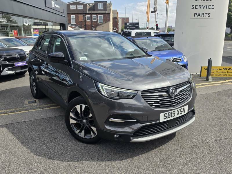 Vauxhall Grandland X 1.2 Turbo Sport Nav 8 Speed - 2019 19 Grey