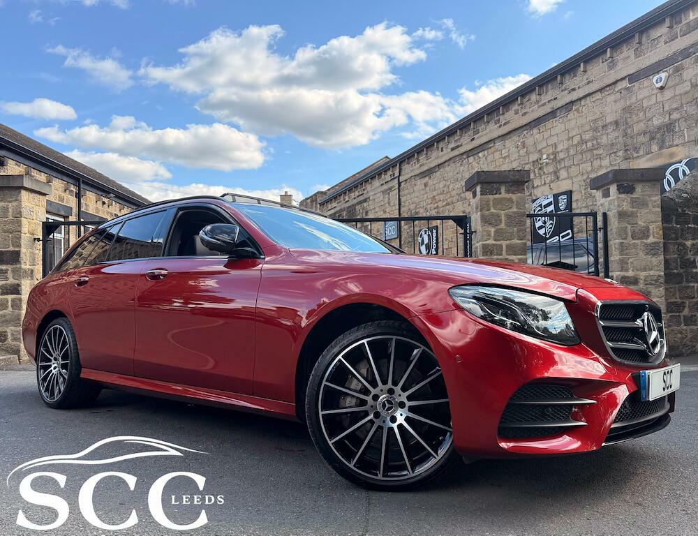 Mercedes-Benz E Class 2.9 E400d Amg Line Night Edition Premium Plus G- Red