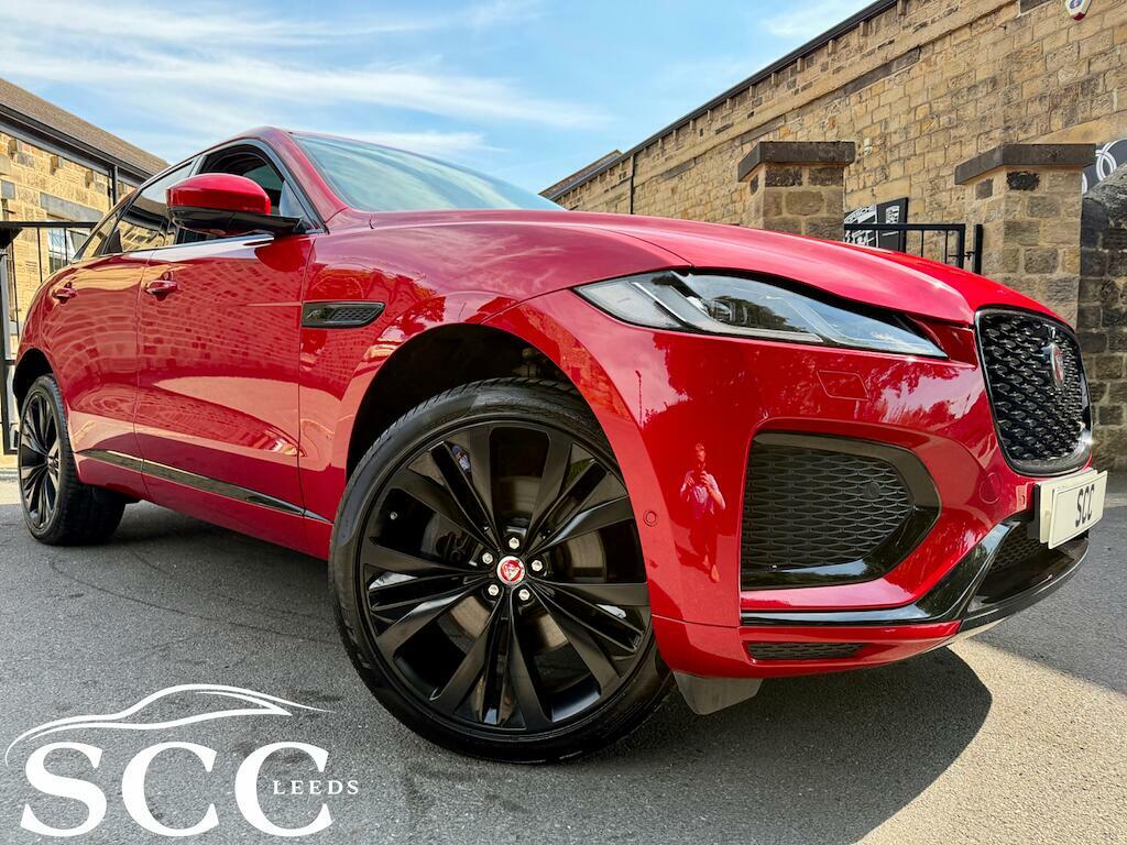 Jaguar F-Pace 3.0 D300 Mhev R-dynamic Hse Awd Euro 6 Ss Red