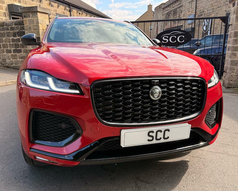 Jaguar F-Pace 2.0 P400e 19.3Kwh R-dynamic Se Black 90Th Annivers Red #5