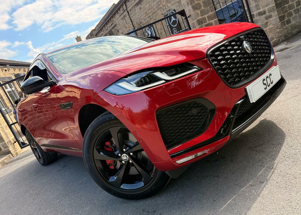 Jaguar F-Pace 2.0 P400e 19.3Kwh R-dynamic Se Black 90Th Annivers Red #2