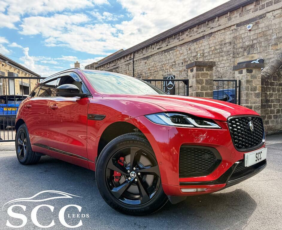 Jaguar F-Pace 2.0 P400e 19.3Kwh R-dynamic Se Black 90Th Annivers Red