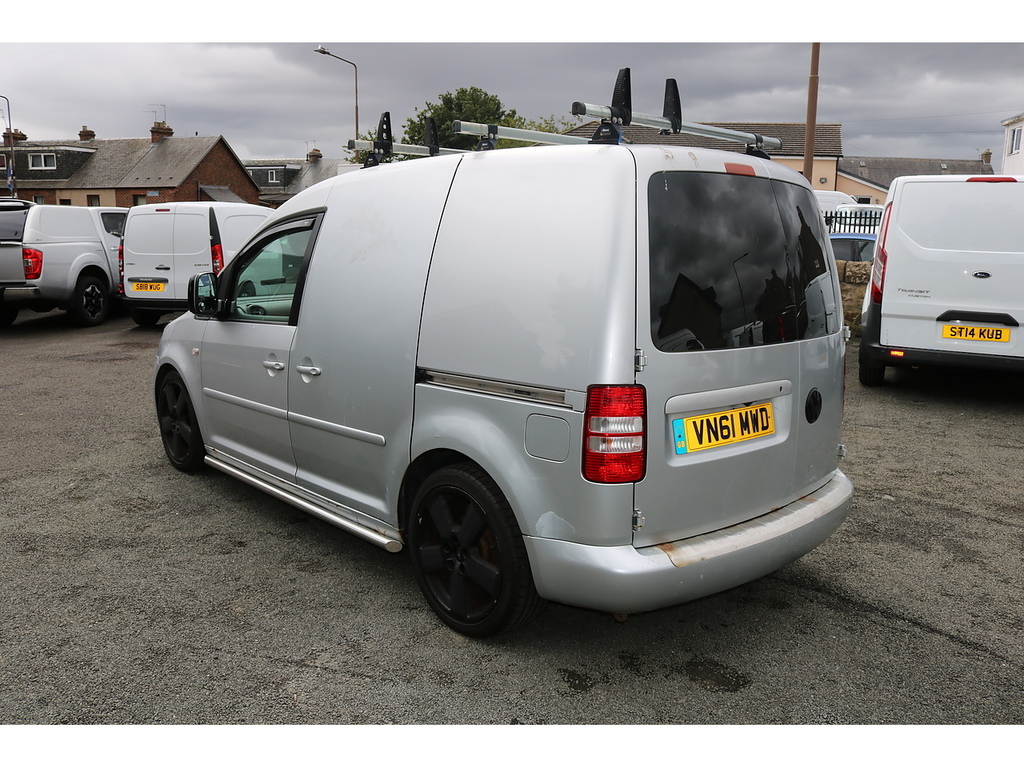 Volkswagen Caddy Panel Van 1.6 Tdi Bluemotion Tech C20 Panel Van White #5