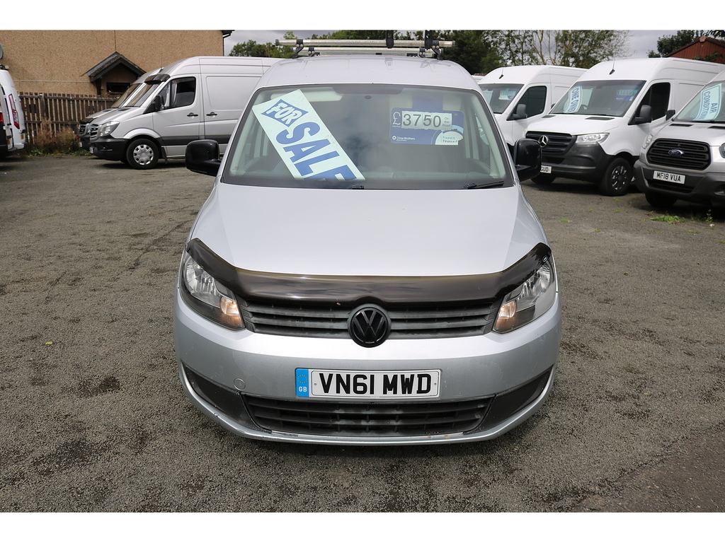 Volkswagen Caddy Panel Van 1.6 Tdi Bluemotion Tech C20 Panel Van White #2