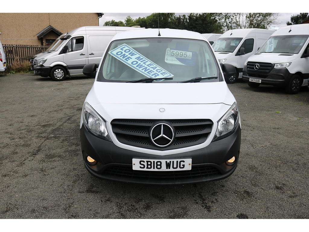 Mercedes-Benz CITAN 109 Cdi Blueefficiency SB18WUG White #2