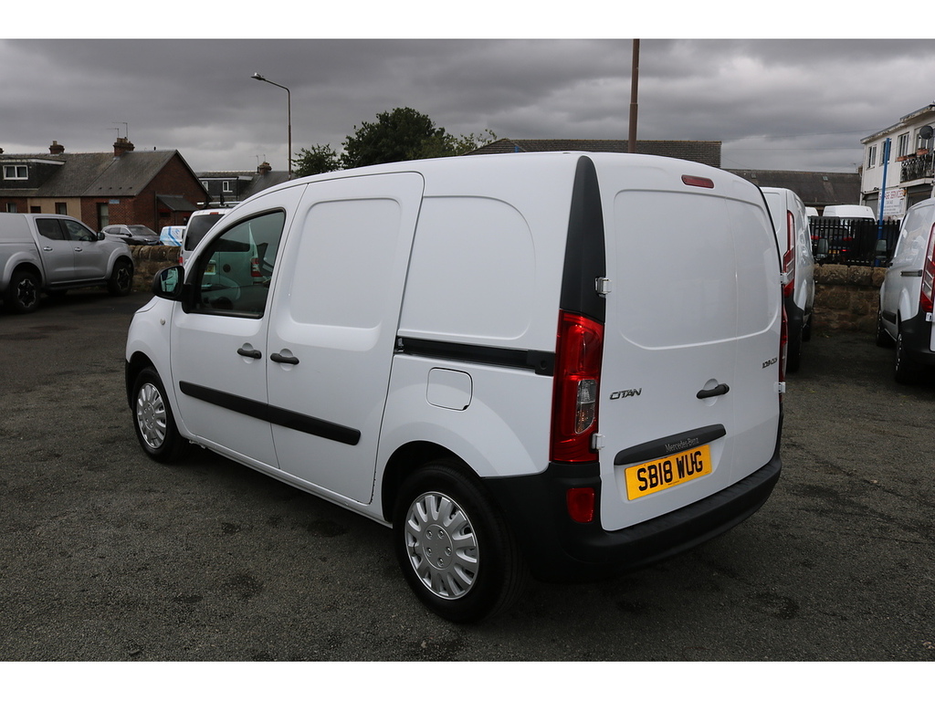 Mercedes-Benz CITAN 109 Cdi Blueefficiency SB18WUG White #4