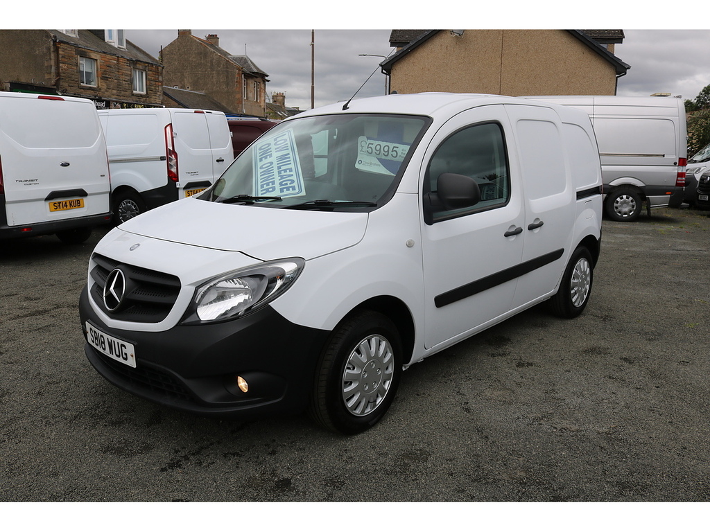 Mercedes-Benz CITAN 109 Cdi Blueefficiency SB18WUG White #3