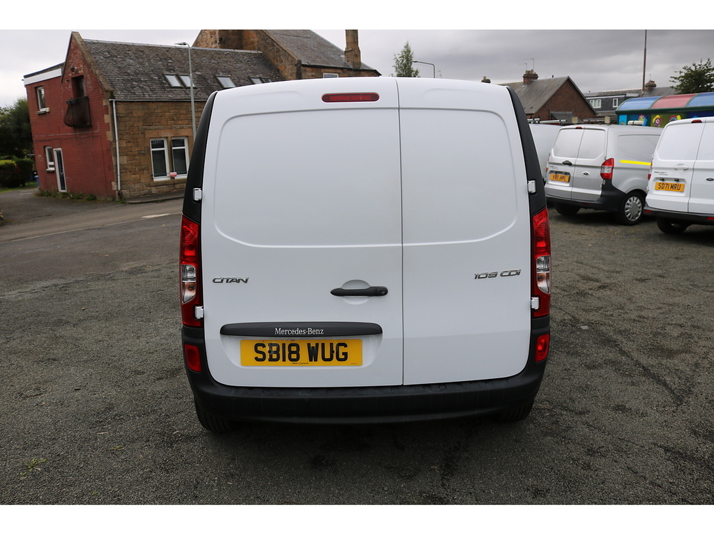 Mercedes-Benz CITAN 109 Cdi Blueefficiency SB18WUG White #6