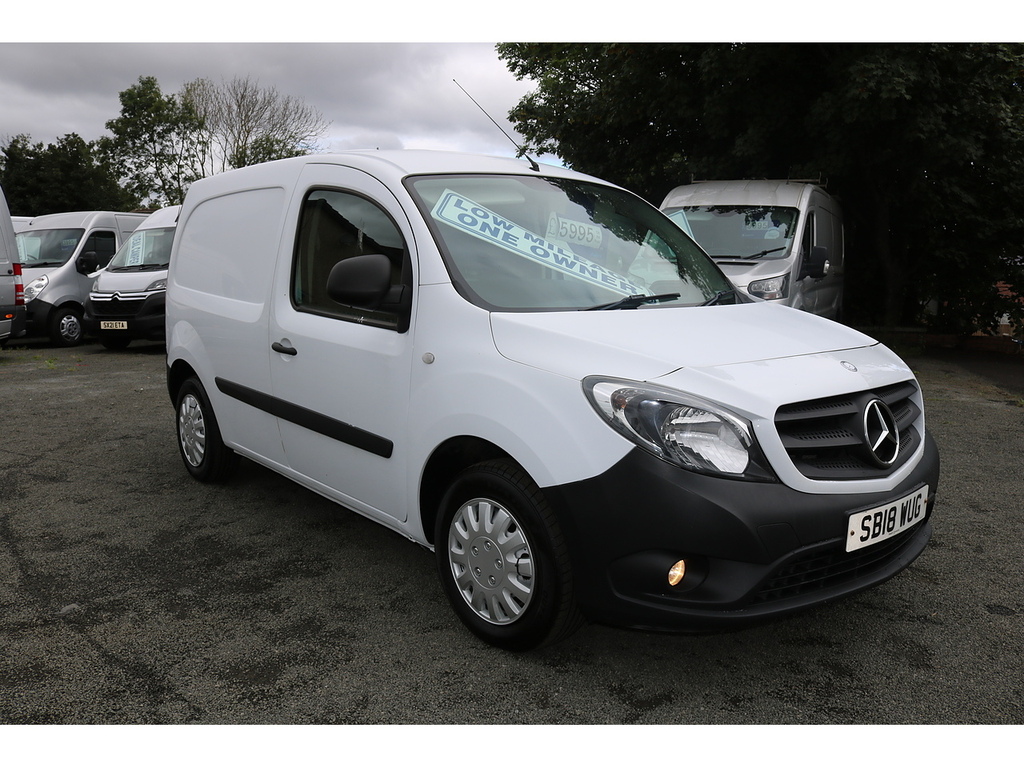 Mercedes-Benz CITAN 109 Cdi Blueefficiency White
