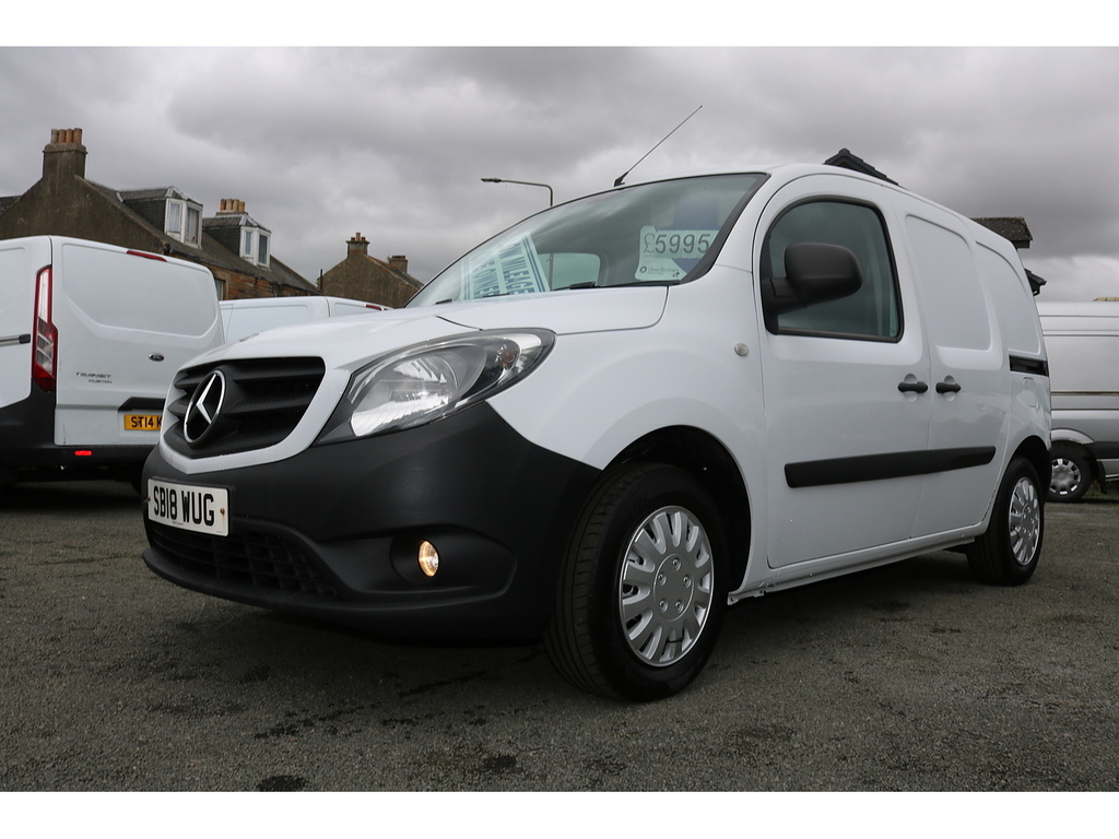 Mercedes-Benz CITAN Panel Van White #11