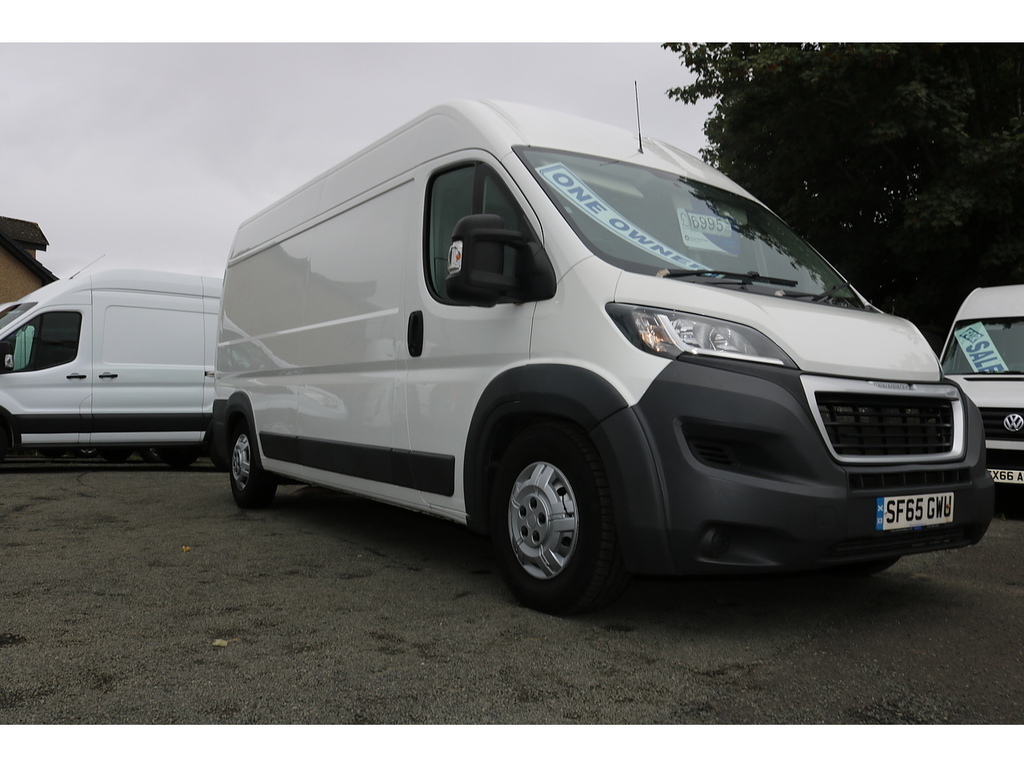 Peugeot Boxer Panel Van Red #11