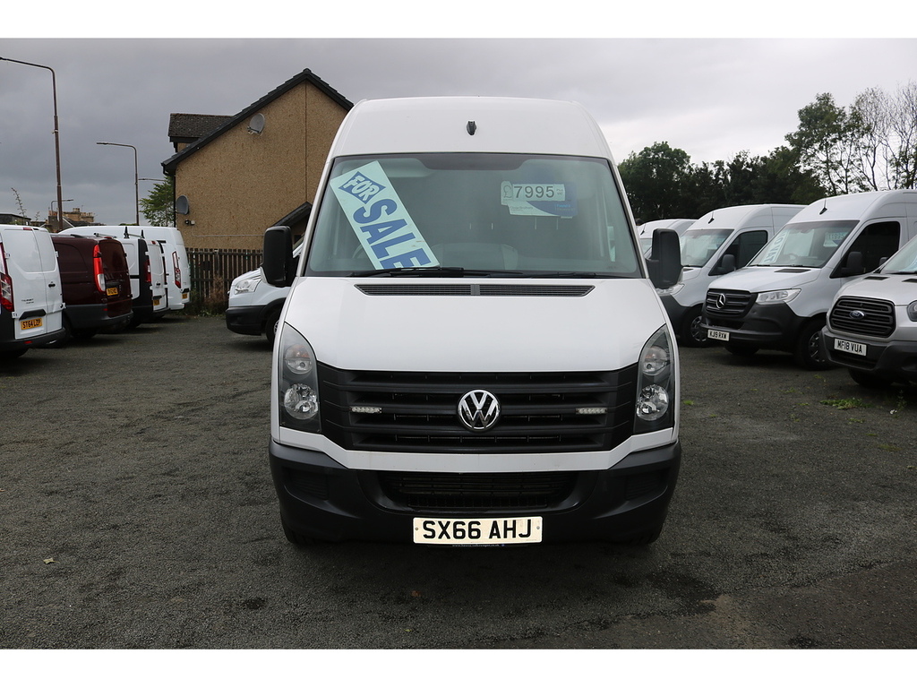 Volkswagen Crafter Panel Van White #2