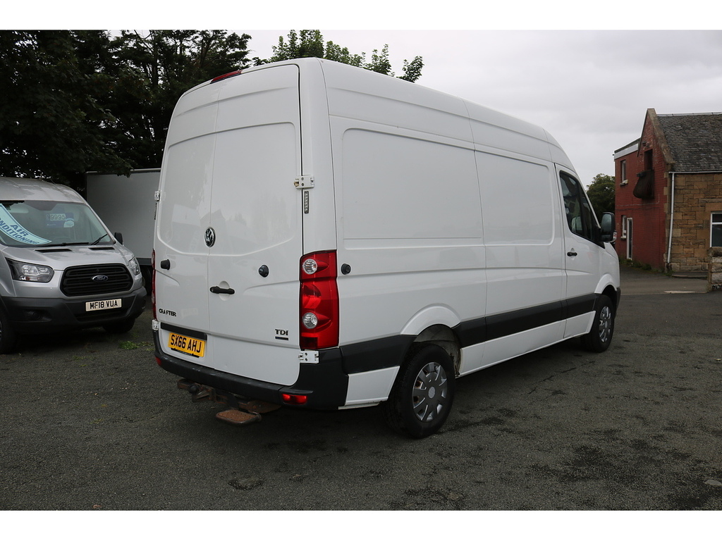 Volkswagen Crafter Panel Van White #7