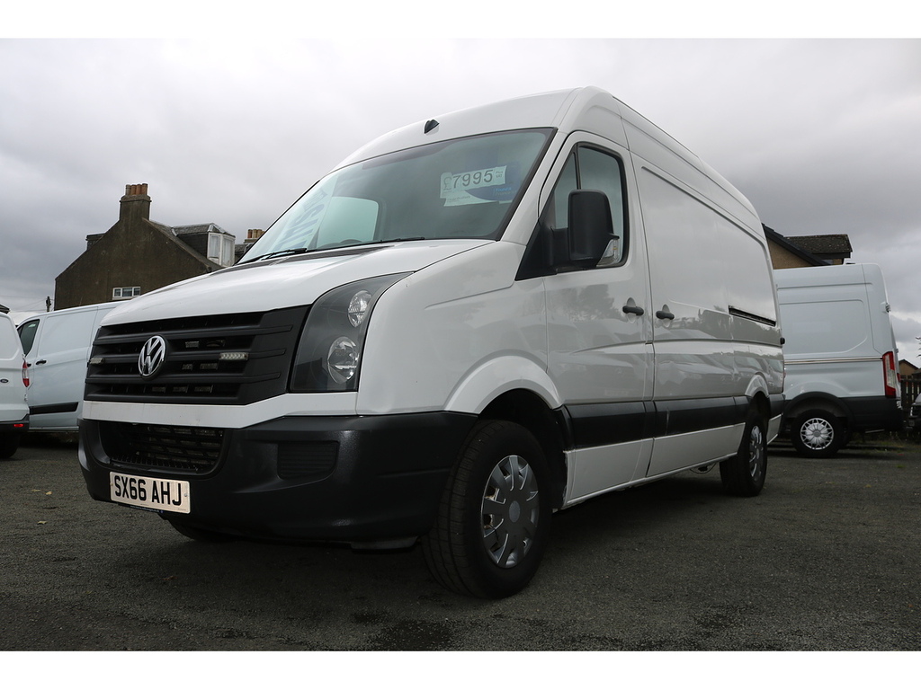 Volkswagen Crafter Panel Van White #11