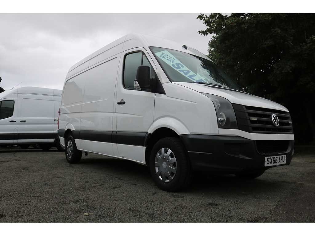 Volkswagen Crafter Panel Van White #10