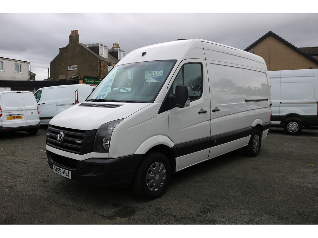 Volkswagen Crafter Panel Van White #3
