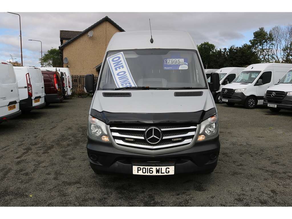 Mercedes-Benz Sprinter Panel Van Yellow #2