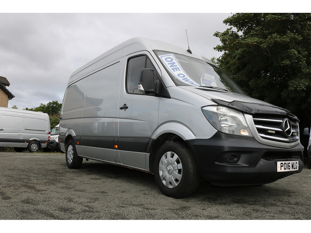 Mercedes-Benz Sprinter Panel Van Yellow #10