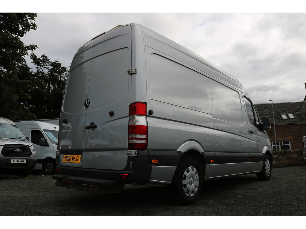 Mercedes-Benz Sprinter Panel Van Yellow #8