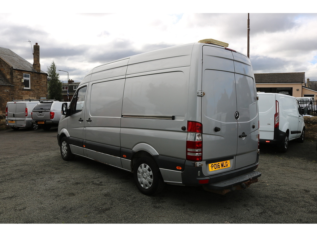 Mercedes-Benz Sprinter Panel Van Yellow #5