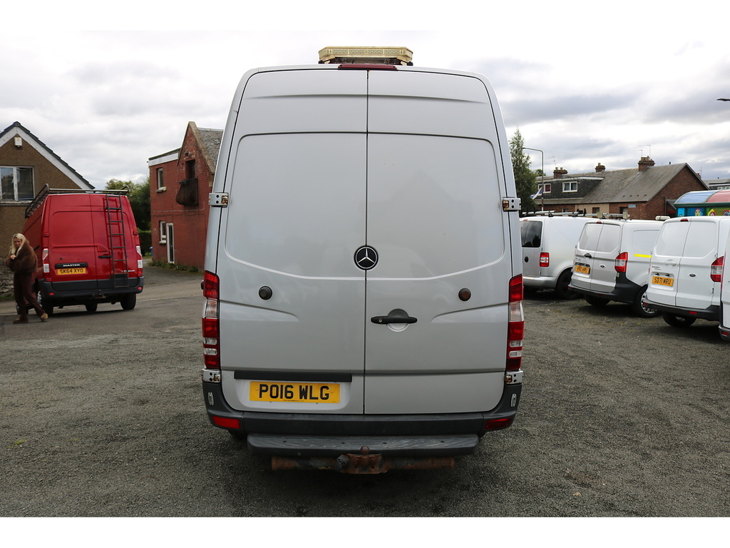 Mercedes-Benz Sprinter Panel Van Yellow #6