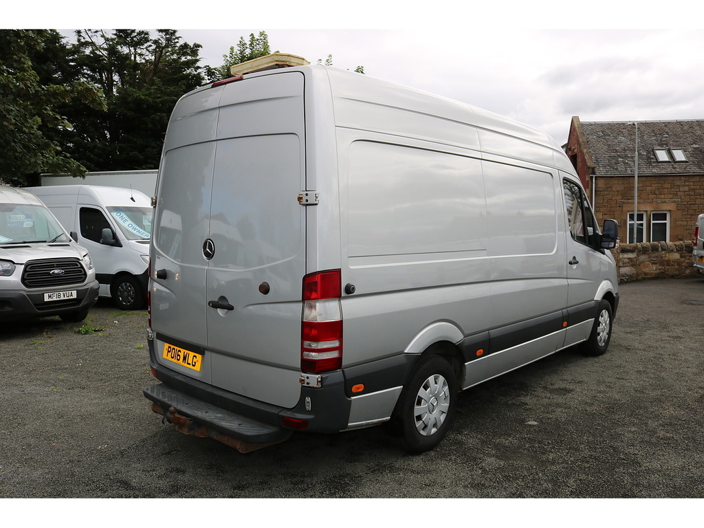 Mercedes-Benz Sprinter Panel Van Yellow #7