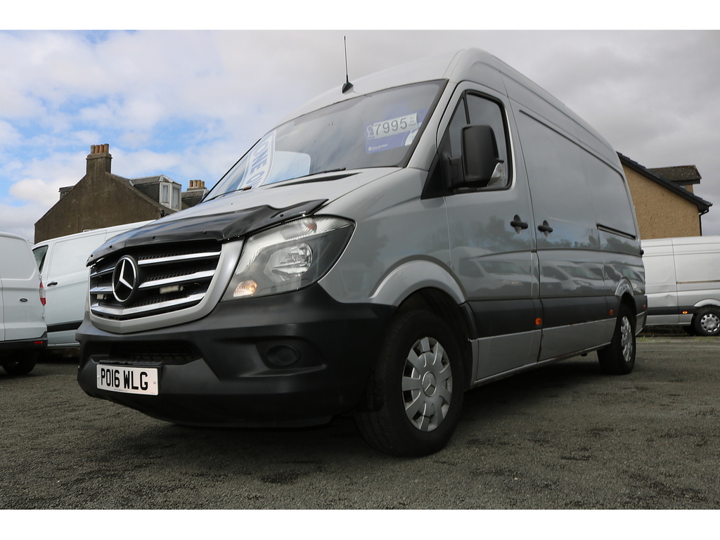 Mercedes-Benz Sprinter Panel Van Yellow #11